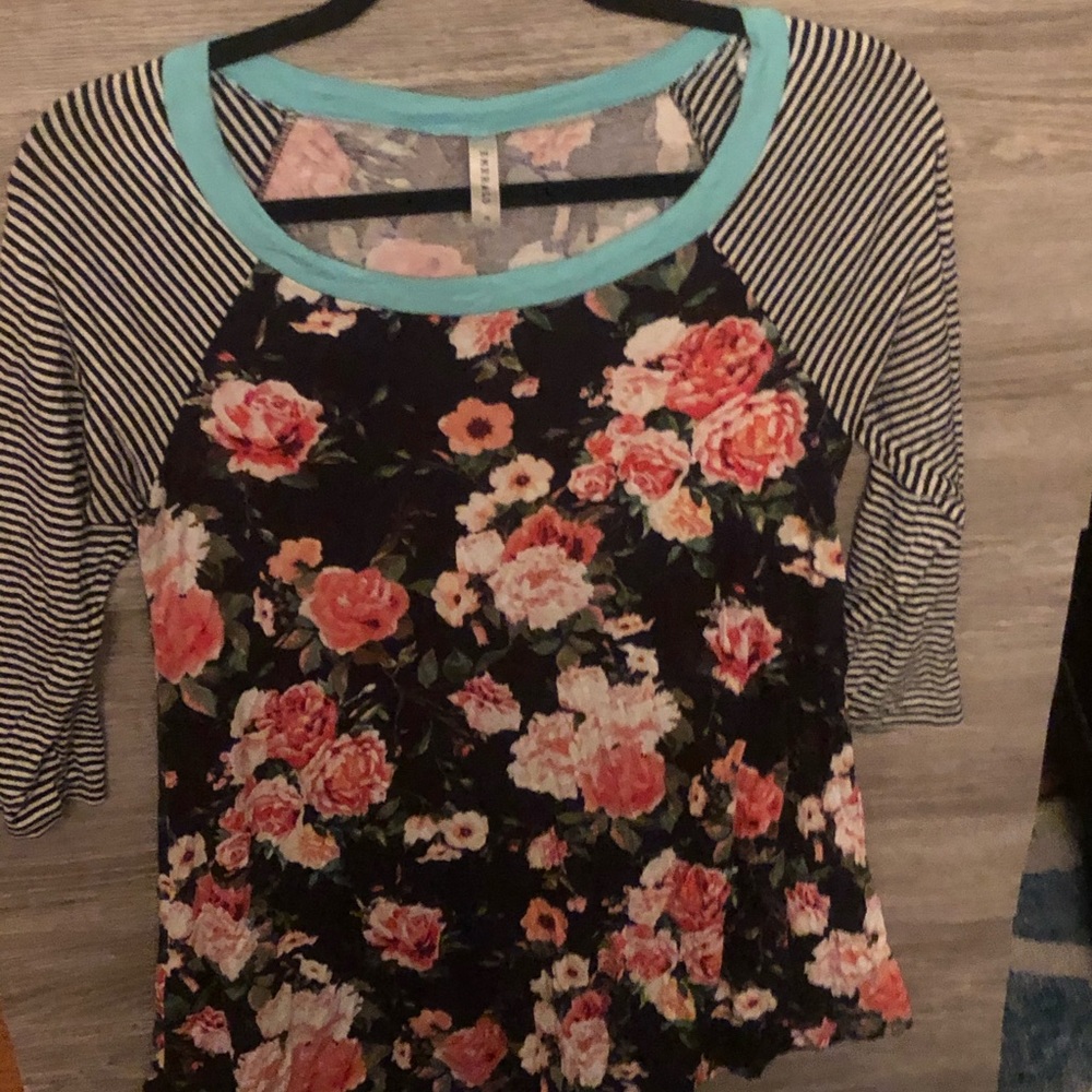 GUC Mixed print blouse